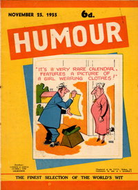 Humour (New Century, 1922 series)  v35#47 (25 November 1955)