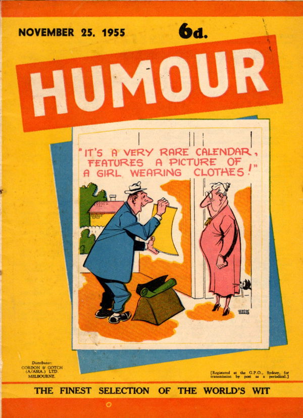 Humour (New Century, 1922 series) v35#47 (25 November 1955)