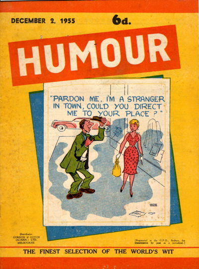 Humour (New Century, 1922 series) v35#48 (2 December 1955)