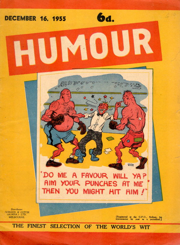 Humour (New Century, 1922 series) v35#50 (16 December 1955)