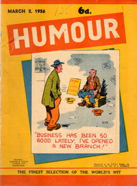 Humour (New Century, 1922 series)  v36#9 (2 March 1956)