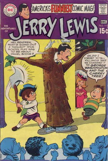 The Adventures of Jerry Lewis (DC, 1957 series) #115 November-December 1969