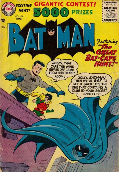 Batman (DC, 1940 series) #101 (August 1956)