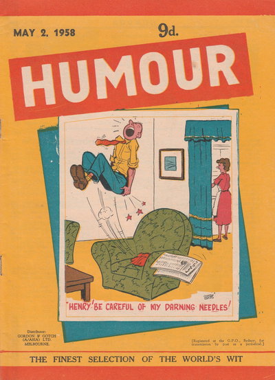 Humour  v38#18 (2 May 1958)