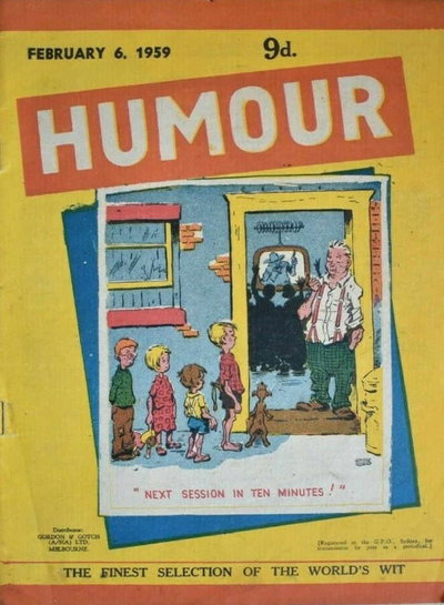 Humour  v39#6 (6 February 1959)