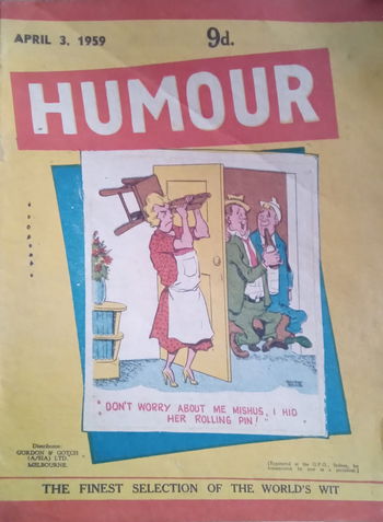 Humour (New Century, 1922 series) v39#14 (3 April 1959)