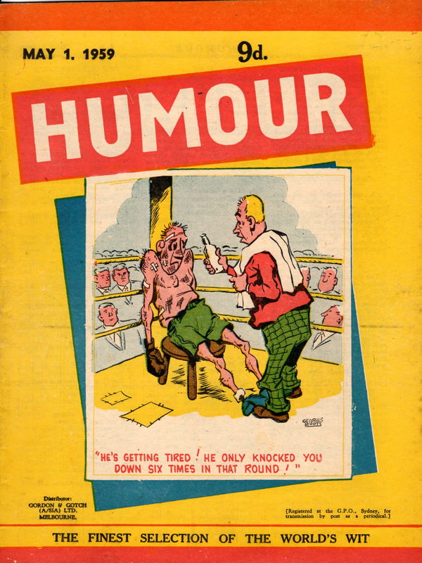 Humour (New Century, 1922 series) v39#18 (1 May 1959)