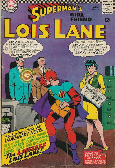 Superman's Girl Friend, Lois Lane (DC, 1958 series) #64 April 1966