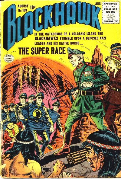 Blackhawk (Quality, 1944 series) #103 (August 1956)