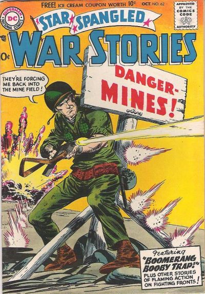 Star Spangled War Stories (DC, 1952 series) #62 (October 1957)