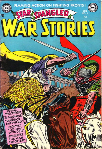 Star Spangled War Stories (DC, 1952 series) #18 (February 1954)