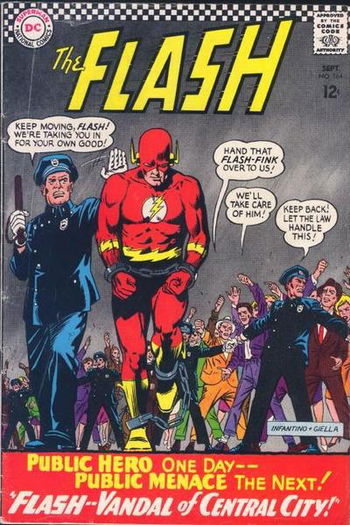 The Flash (DC, 1959 series) #164 September 1966