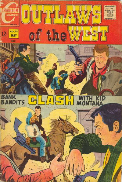 Outlaws of the West (Charlton, 1957 series) #75 (May 1969)