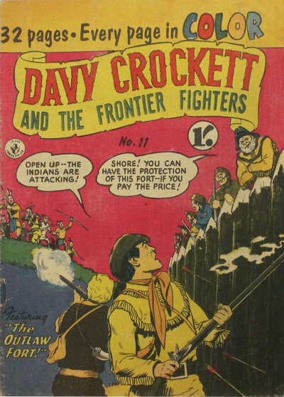 Davy Crockett and the Frontier Fighters  #11 ([November 1956?])