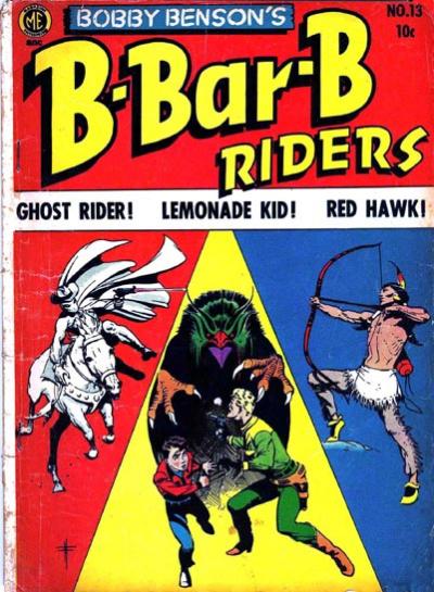 Bobby Benson's B-Bar-B Riders (Magazine Enterprises, 1950 series) #13 (February 1952)