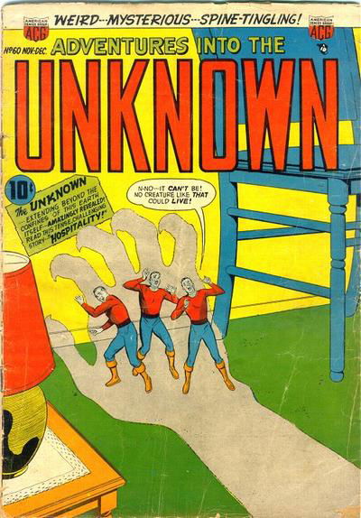 Adventures into the Unknown (ACG, 1948 series) #60 November-December 1954