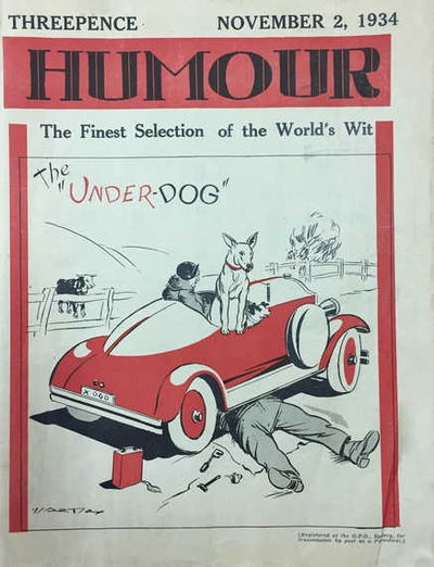 Humour (New Century, 1922 series) v14#44 (2 November 1934)