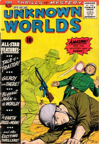 Unknown Worlds  #4 (December 1960-January 1961)
