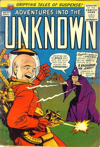 Adventures into the Unknown (ACG, 1948 series)  #107 (April 1959)