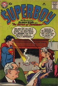 Superboy (DC, 1949 series) #62 (January 1958)