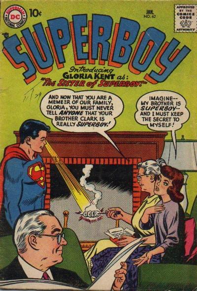 Superboy (DC, 1949 series) #62 (January 1958)