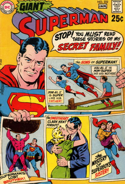 Superman (DC, 1939 series) #222 (December 1969)