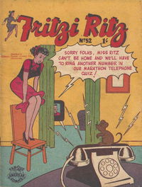 Fritzi Ritz (New Century) #52 (December 1957?)