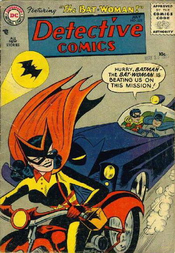 The Bat-Woman!