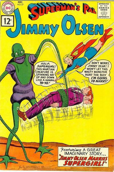 Superman's Pal, Jimmy Olsen (DC, 1954 series) #57 December 1961