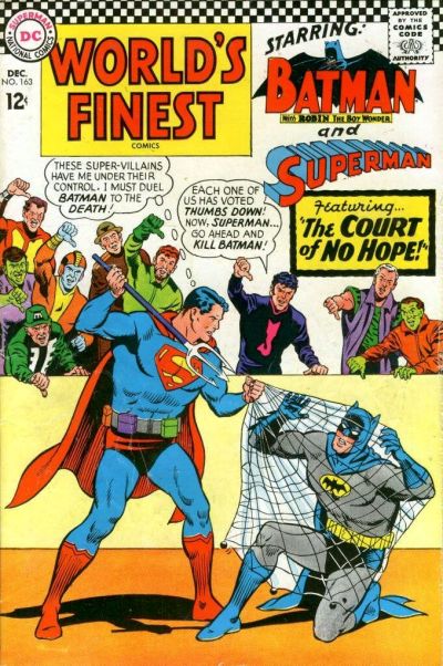 World's Finest Comics (DC, 1941 series) #163 (December 1966)