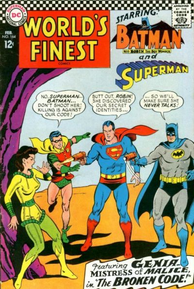 World's Finest Comics (DC, 1941 series) #164 (February 1967)