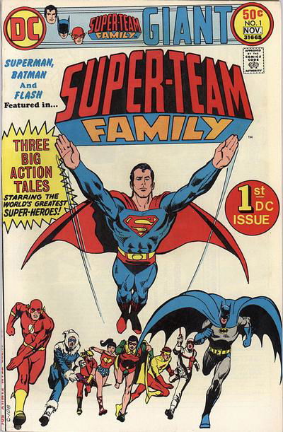 Super-Team Family (DC, 1975 series) #1 October-November 1975