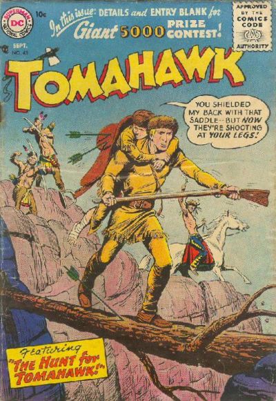 Tomahawk (DC, 1950 series) #43 (September 1956)