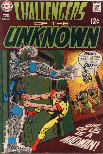 Challengers of the Unknown (DC, 1958 series) #68 June-July 1969