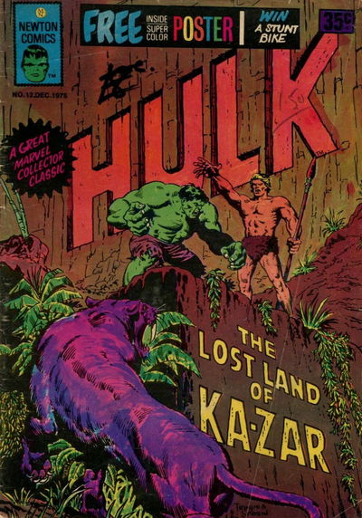 The Incredible Hulk (Newton, 1975 series) #12 — 1095347 December 1975