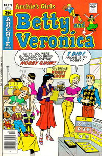 Archie's Girls Betty and Veronica (Archie, 1950 series) #276 (December 1978)