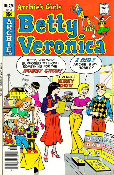 Archie's Girls Betty and Veronica (Archie, 1950 series) #276 December 1978