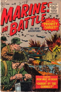 Marines in Battle (Atlas [Marvel], 1954 series) #12 (June 1956)