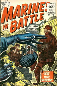 Marines in Battle (Atlas [Marvel], 1954 series) #5 (April 1955)