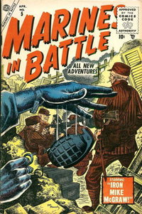 Marines in Battle (Atlas [Marvel], 1954 series)  #5 (April 1955)