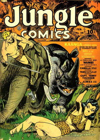 Jungle Comics (Fiction House, 1940 series)  #38 (February 1943)
