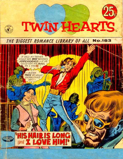 Twin Hearts (Colour Comics, 1958 series) #183 [July 1973?]