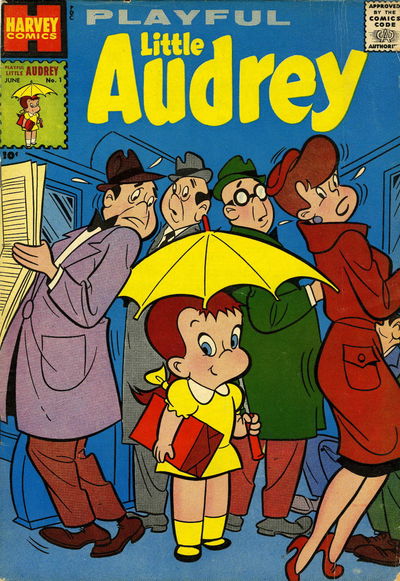 Playful Little Audrey (Harvey, 1957 series) #1 (June 1957)