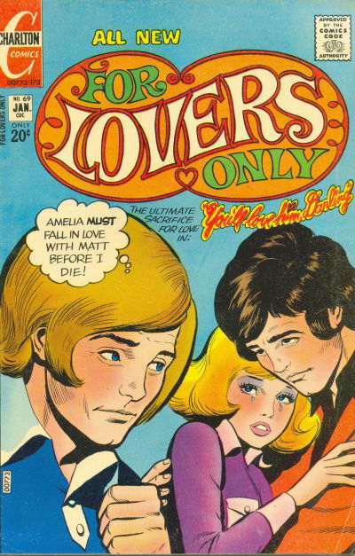 For Lovers Only (Charlton, 1971 series) #69 January 1973