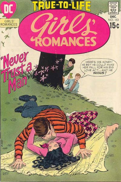Girls' Romances (DC, 1950 series) #153 (December 1970)