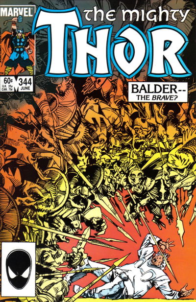 Thor (Marvel, 1966 series) #344 June 1984