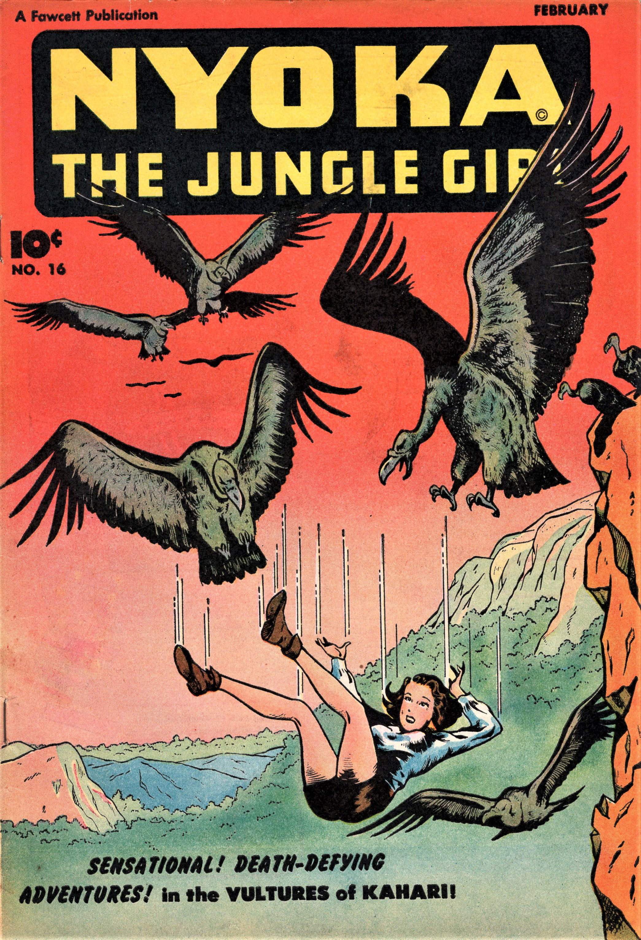 Nyoka the Jungle Girl (Fawcett, 1945 series) #16 (February 1948)
