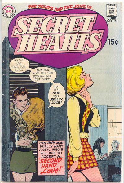 Secret Hearts (DC, 1949 series) #144 (June 1970)