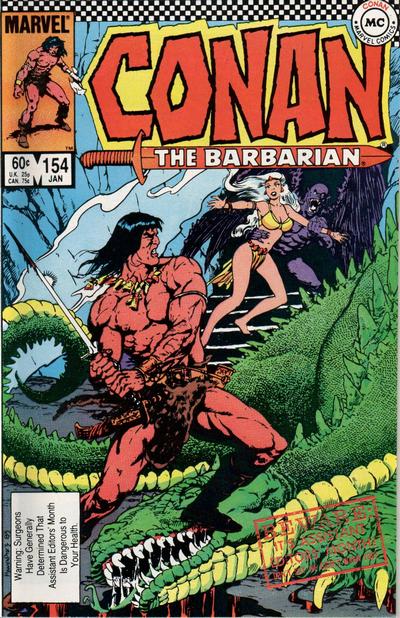 Conan the Barbarian (Marvel, 1970 series) #154 (January 1984)