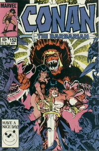 Conan the Barbarian  #152 (November 1983)